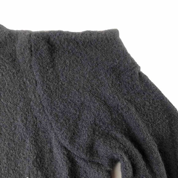 NWT Express XS Gray Sharp Shoulders Long Sleeve Sweater - Picture 4 of 10